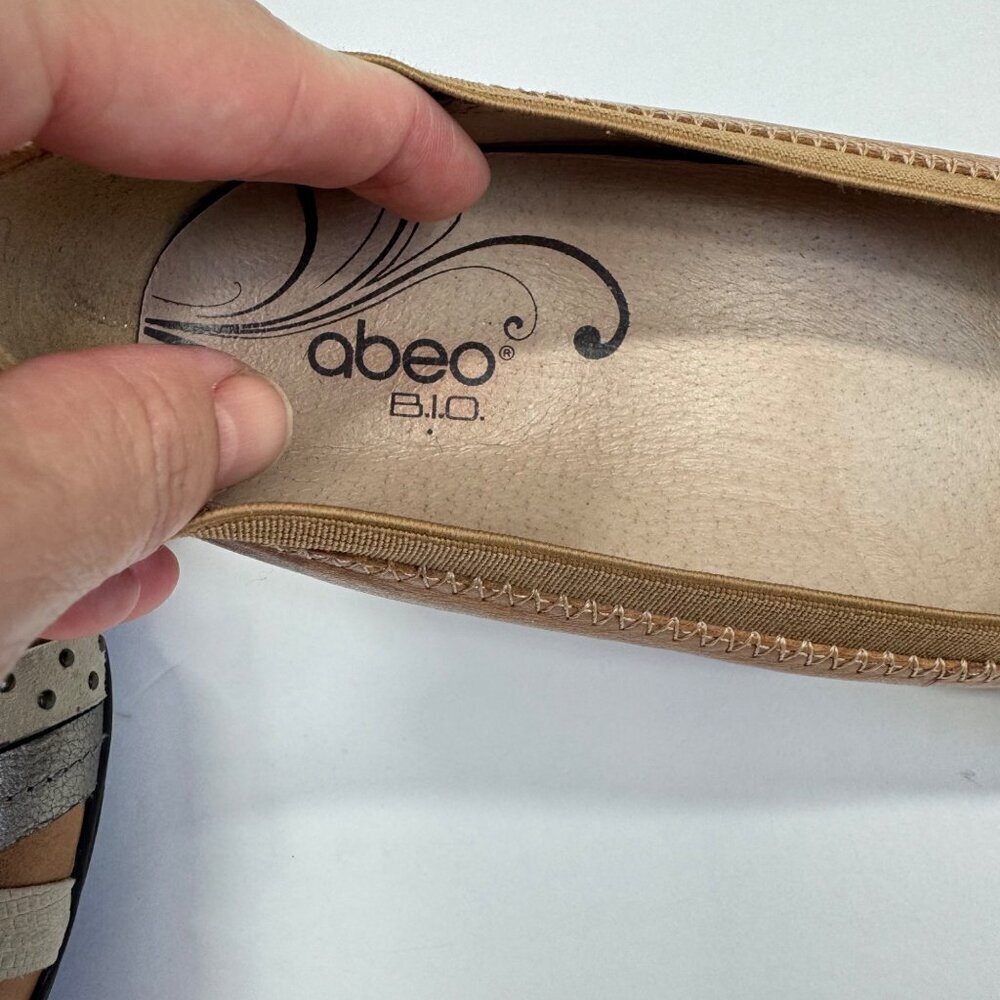 Abeo B.I.O Women’s Shoes Nellie Orthopedic Slip Ons Tan Size 7N Comfort - Picture 5 of 10